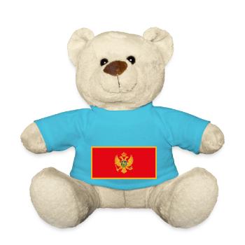 Montenegro - Teddy Bear - atoll blue - Front