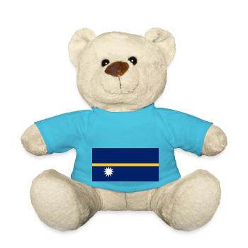 Nauru - Teddy Bear - atoll blue - Front