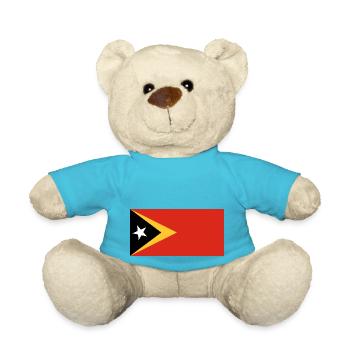 East Timor - Teddy Bear - atoll blue - Front