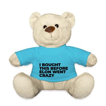 I bought this before Elon went crazy - Teddy - Atollblau - Vorne