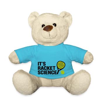 It s racket science 3 - Teddy - Atollblau - Vorne
