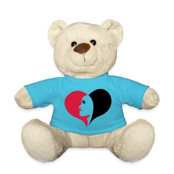 Elsässer Herzens - Teddy - Atollblau - Vorne