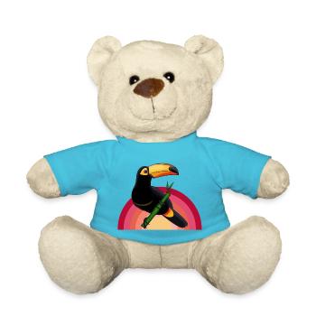 toucan - Nounours - bleu outremer - Devant