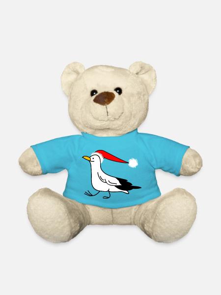 Weihnachtsmöwe - Teddy - Atollblau