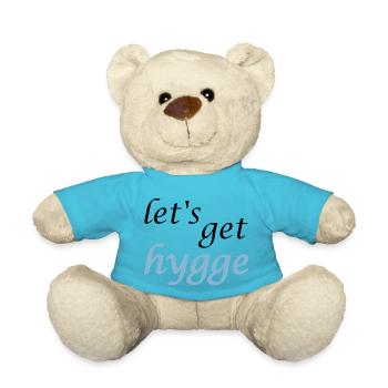 let's get hygge - Teddy Bear - atoll blue - Front