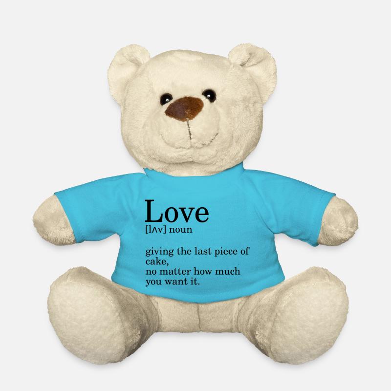 Definition von Liebe - Teddy - Atollblau