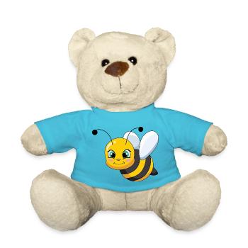 Abeille - abeille - Nounours - bleu outremer - Devant