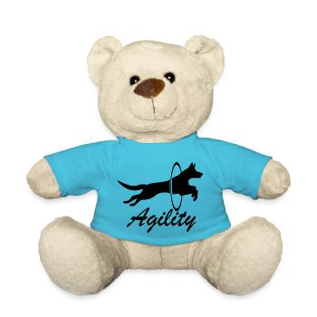 Hund Dog Agility - Teddy - Atollblau - Vorne
