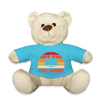 Trail Running - Teddy Bear - atoll blue - Front