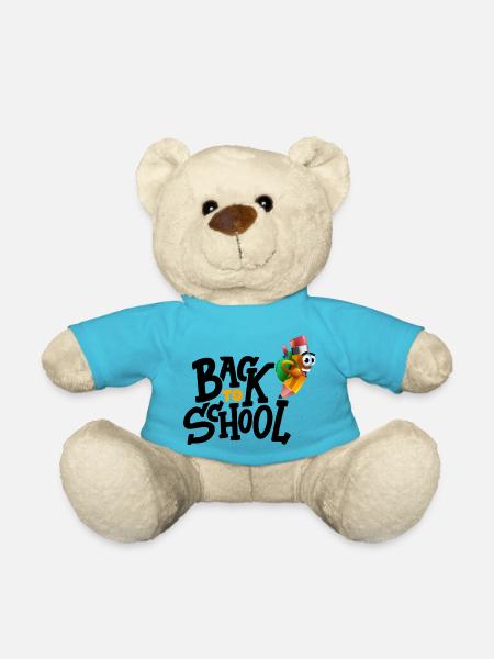 Back To School / Rentrée des Classes - Nounours - bleu outremer