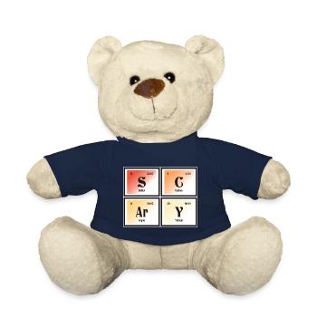 | effrayante Tableau périodique des éléments - Nounours - bleu marine - Devant
