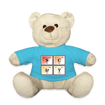 | effrayante Tableau périodique des éléments - Nounours - bleu outremer - Devant