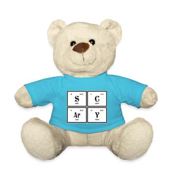 | effrayante Tableau périodique des éléments - Nounours - bleu outremer - Devant
