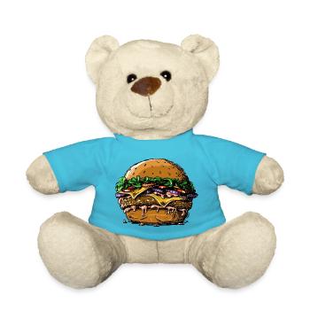 Burger - Teddy - Atollblau - Vorne