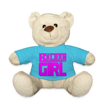 Balkans Croatie Bosnie Serbie juge exyu boy girl - Nounours - bleu outremer - Devant