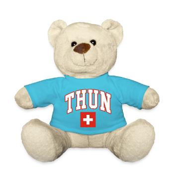 Pavillon suisse de Thoune - Nounours - bleu outremer - Devant
