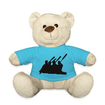 Kayak Foursome noir - Nounours - bleu outremer - Devant