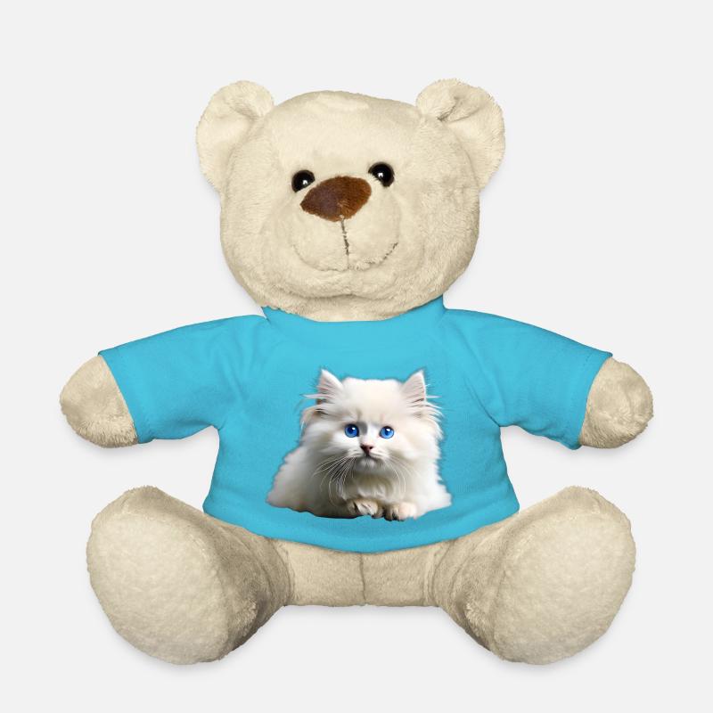 Chat bébé mignon - Nounours - bleu outremer