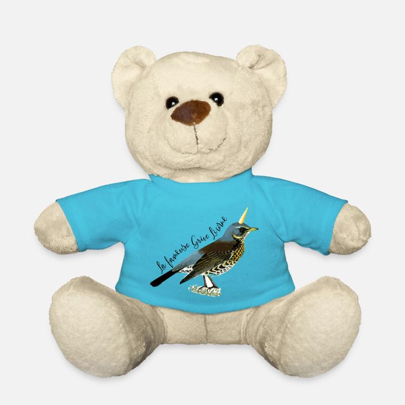 Grive licorne - Nounours - bleu outremer
