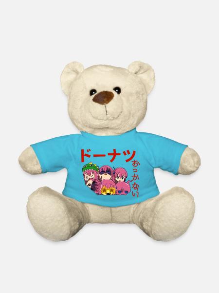 Kawaii Manga Donuts - Teddy - Atollblau