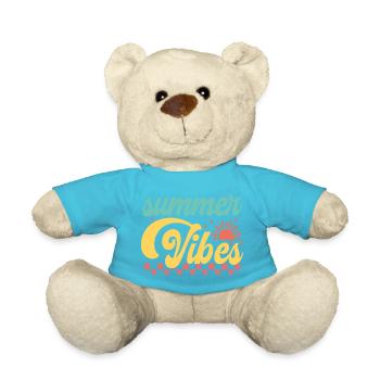 Sommer am Meer mit Sommerstimmung - Teddy - Atollblau - Vorne