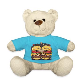 Burgers Cookies Trio - Teddy Bear - atoll blue - Front