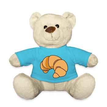 Croissant - Teddy Bear - atoll blue - Front