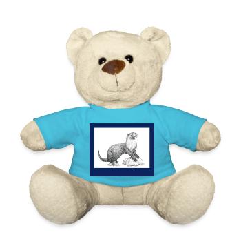 230919 Loutre6 - Nounours - bleu outremer - Devant