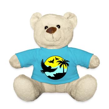paradise birds 02 - Teddy - Atollblau - Vorne