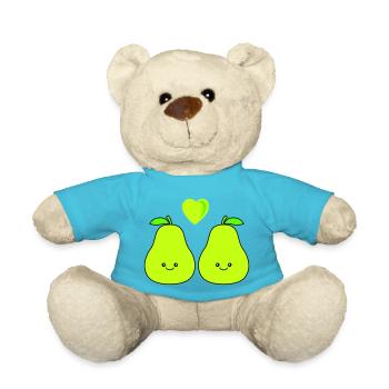 Poire Comique Amour - Nounours - bleu outremer - Devant