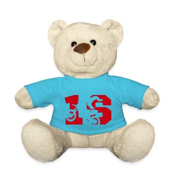Moto 16 Biker - Teddy - Atollblau - Vorne