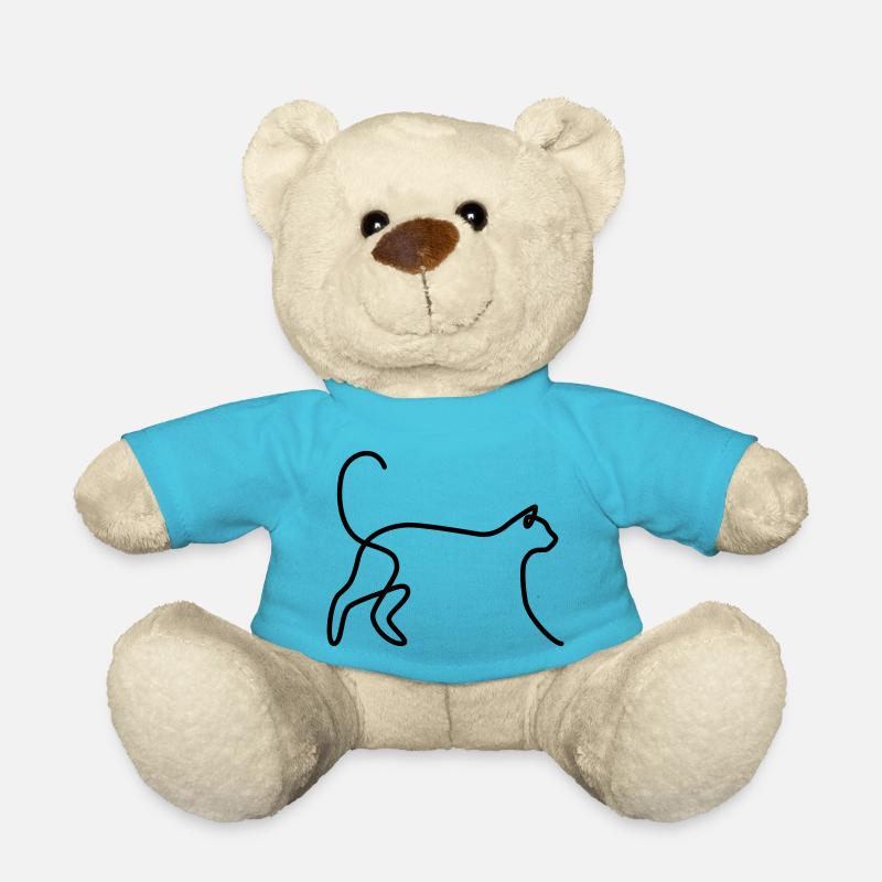 Cat 03 - Nounours - bleu outremer
