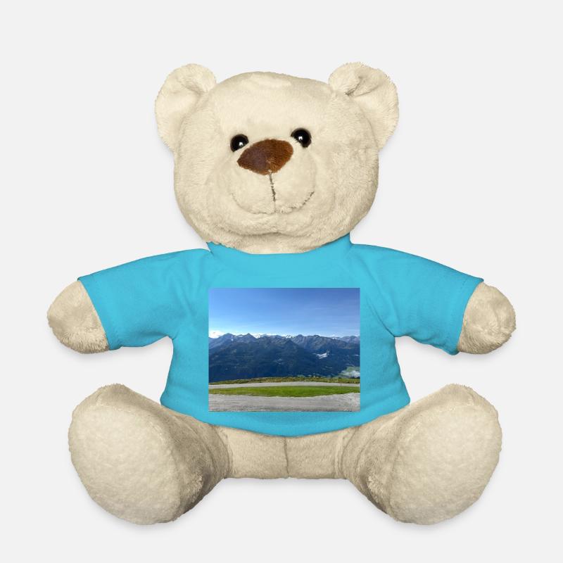 Berge - Teddy - Atollblau