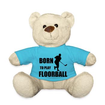 Floorball Ballsport Innebandy Unihockey - Nounours - bleu outremer - Devant