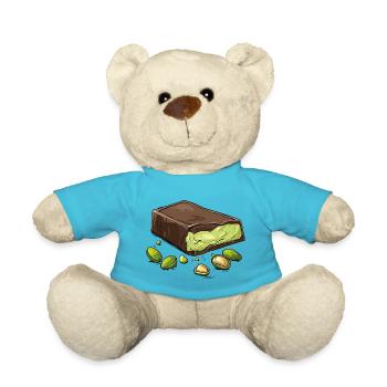 Dubaï Chocolat Pistaches Pistache Crème Chocolat - Nounours - bleu outremer - Devant