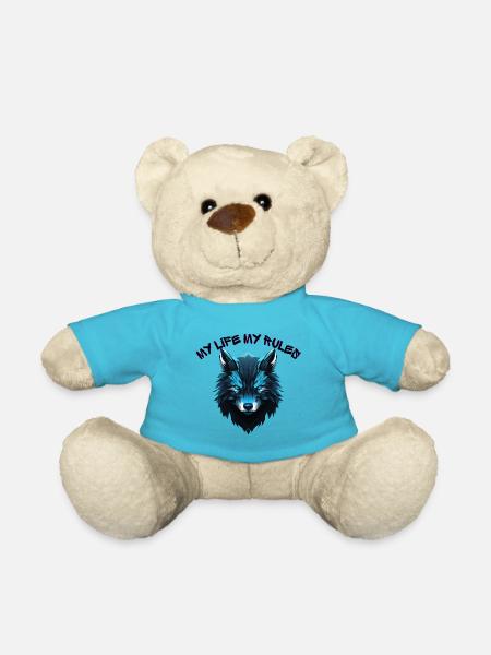My life my rules - Teddy Bear - atoll blue