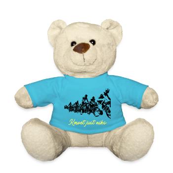 Kmoet just nothing, Dialecte anversois Chemises - Nounours - bleu outremer - Devant