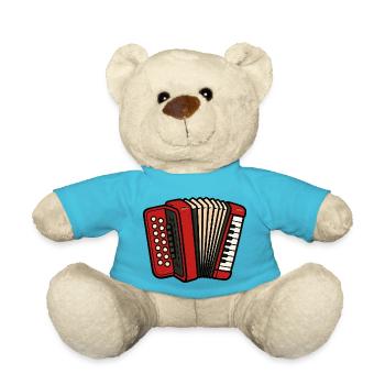akkordeon - Teddy - Atollblau - Vorne