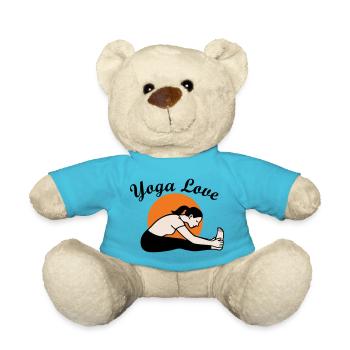 Yoga - Nounours - bleu outremer - Devant