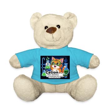 Cation – Pawsitive Chemistry Chat - Nounours - bleu outremer - Devant
