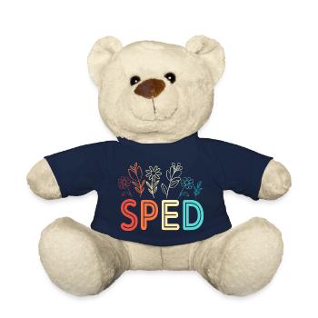 Pédagogue en éducation spécialisée - Nounours - bleu marine - Devant