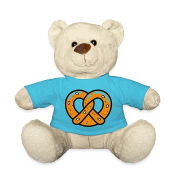 Brezel Bayern Design - Teddy Bear - atoll blue - Front
