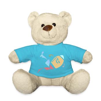 Happy Dado Multicolor - Teddy - Atollblau - Vorne