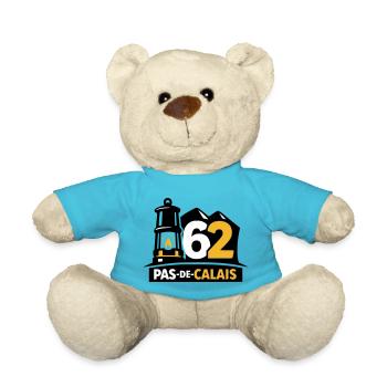 62 Pas de Calais Emblème - Nounours - bleu outremer - Devant