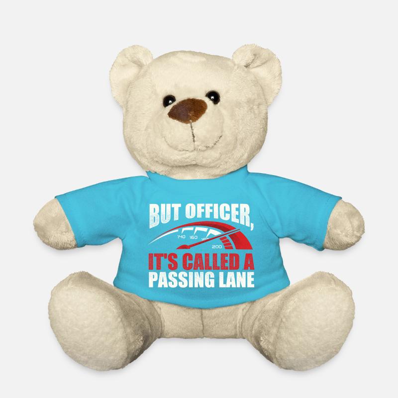 Cela s’appelle une course à voie de dépassement - Nounours - bleu outremer