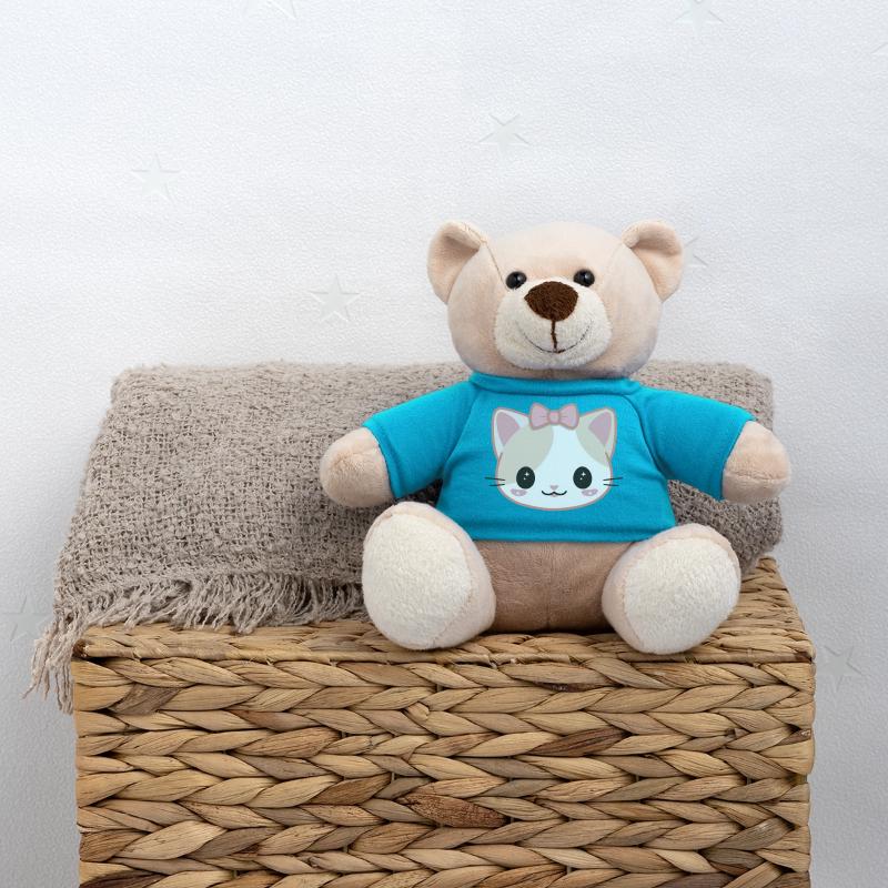 Chat kawaii manga visage mignon Nounours