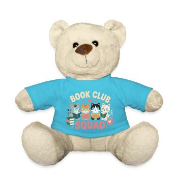 Escouade des chats du club de lecture - Nounours - bleu outremer - Devant