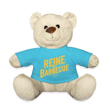 Barbecue queen - Teddy Bear - atoll blue - Front