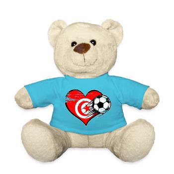 Drapeau tunisien - Nounours - bleu outremer - Devant