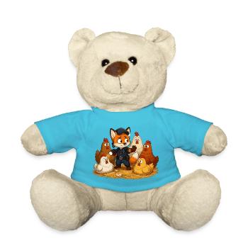 Fuchs Sicherheitsheld Hof - Teddy - Atollblau - Vorne